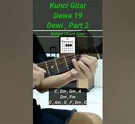 Dewa 19 Chord Dewi